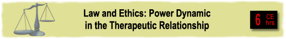 Balancing the Power Dynamic in the Therapeutic Relationship